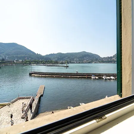 Esclusivo Fronte Lago, In Centro A Con Garage Apartment Como